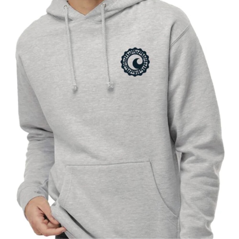 Cisco Brewers Gray Shark Tracker Hoodie